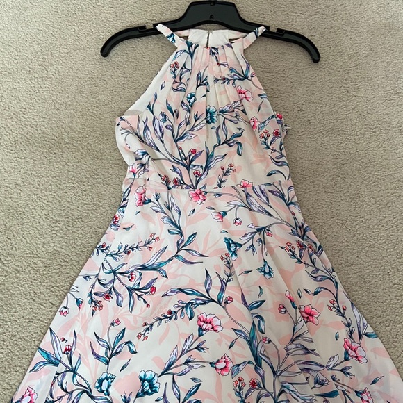 Express Flower Print Dress - Picture 2 of 5